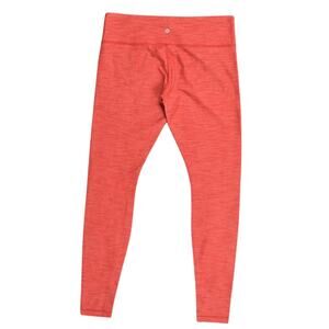 Lululemon Red Ankle Pants Size 10 - Gym Run Waist Pocket Wunder High Rise